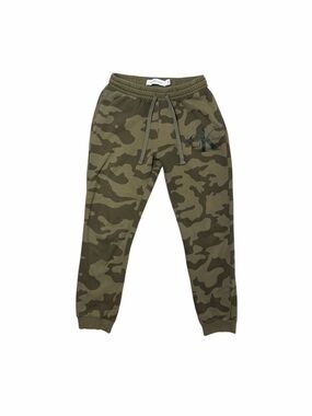 Calvin Klein Men Green Camo Jogger Sweatpants size medium